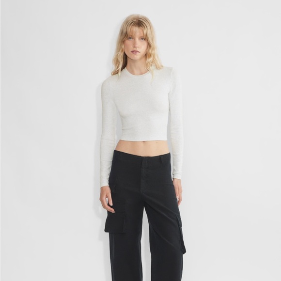 Aritzia TNA HomeStretch Crew Waist Longsleeve - Picture 3 of 4